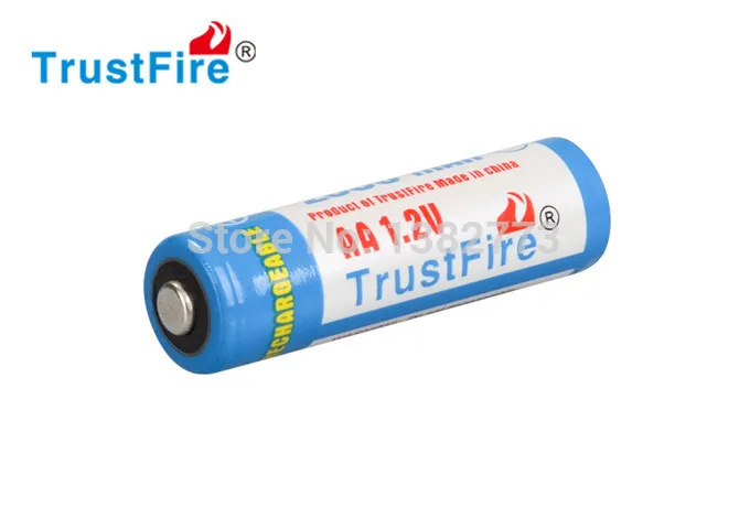4 шт./упак. Trustfire AA 2500 мАч Ni-MH 1.2В аккумуляторная батарея с упаковочным чехлом для