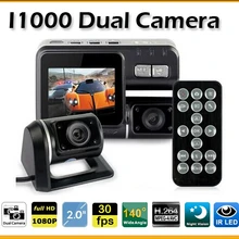 Автомобильный видеорегистратор I1000 с двумя объективами A20 Full HD1080P