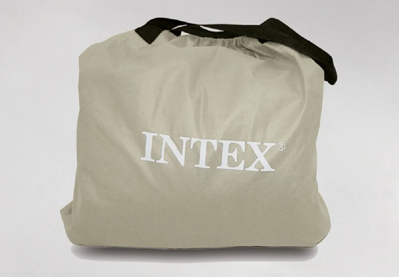 Intex Dura beam надувная кровать королевского размера воздушная с высокой посадкой для