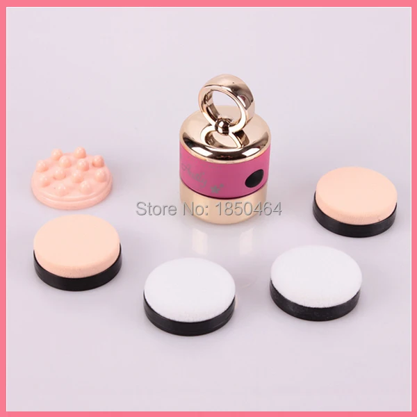 5 в 1 электрическая вибрационная пудра для лица слоеное с ручкой Бесплатная