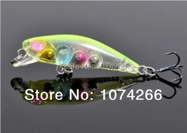 Artificial bait slow lure DW29 42mm/2.8g Mini Minnow fishing lures hard with 14# BKK hooks free shipping | Спорт и развлечения