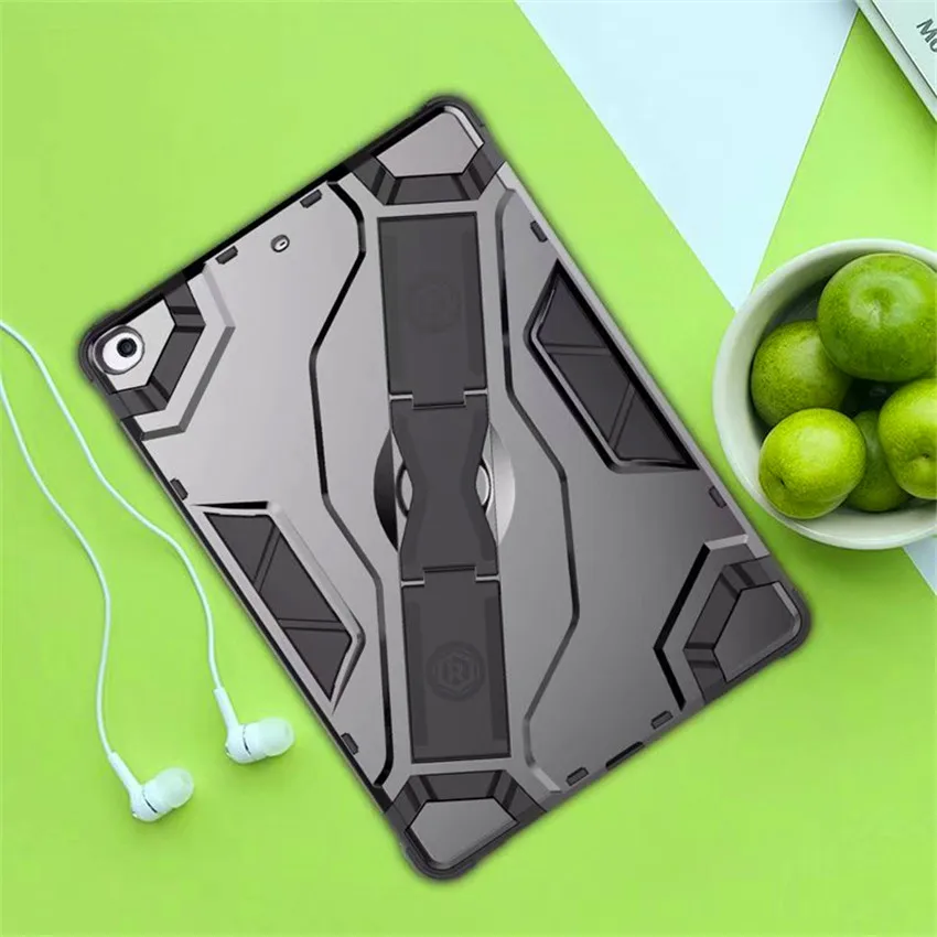Для ipad 9 7 2017 2018 прочный Чехол трехслойный Жесткий ПК + Силиконовый чехол для