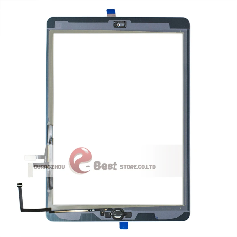 50 шт./лот DHL для ipad Air 1 (ipad 5) сенсорный экран дигитайзер Верхняя внешняя стеклянная