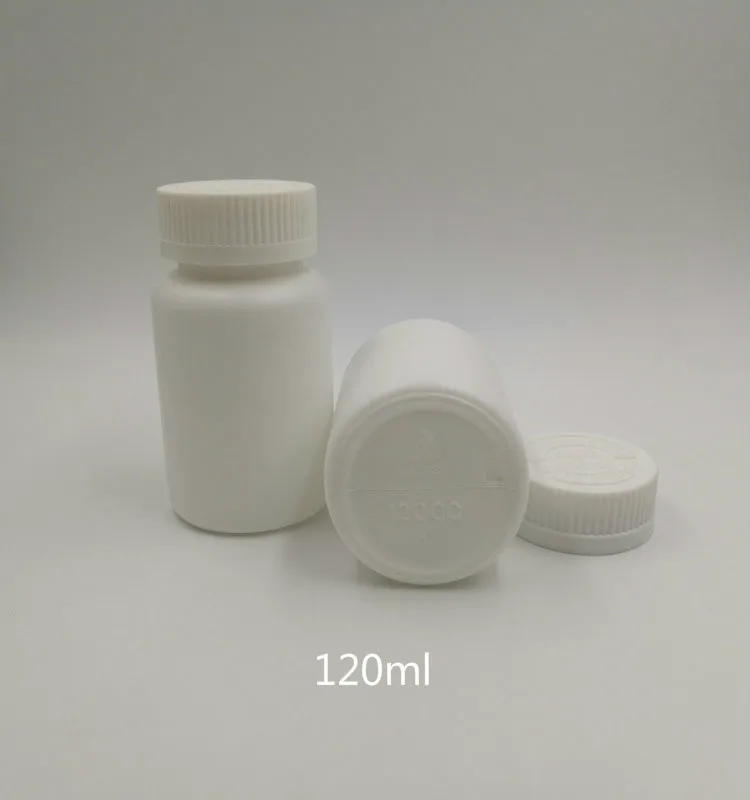 10 шт./лот 150 мл 150cc пластиковый HDPE белый пустой фармацевтический многоразовый витаминные капсулы Бутылка Контейнер для лекарств Упаковка Порошка