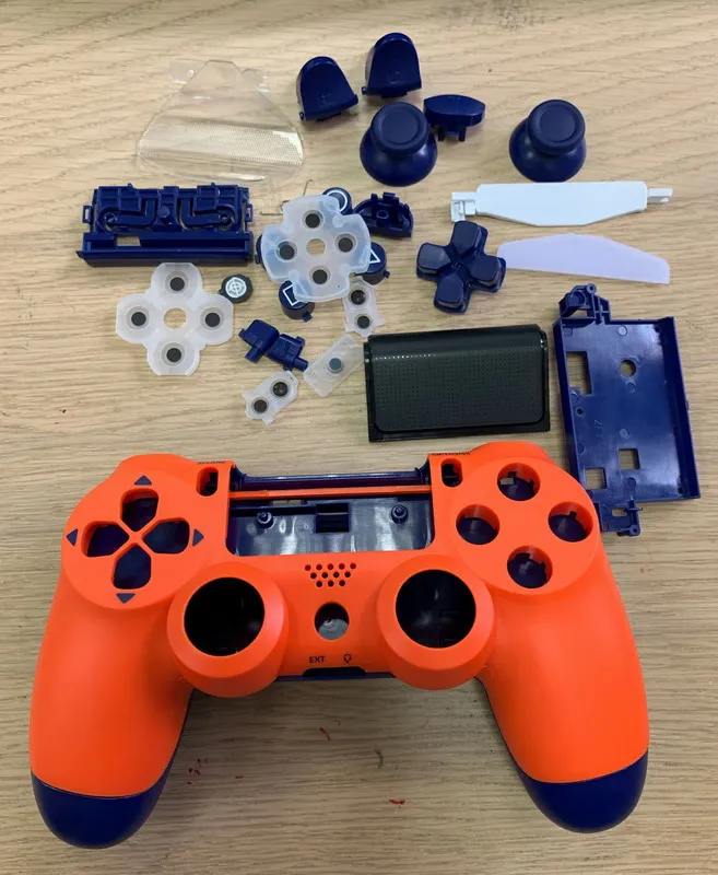 2 шт./лот сделано в Китае запасной корпус для ps4 slim 4 0 jdm 040 беспроводной контроллер