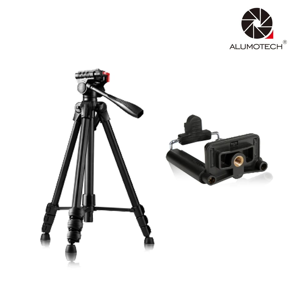 

ALUMOTECH штатив с 3d-головкой для зеркальной камеры смартфона DIY Фото Видео