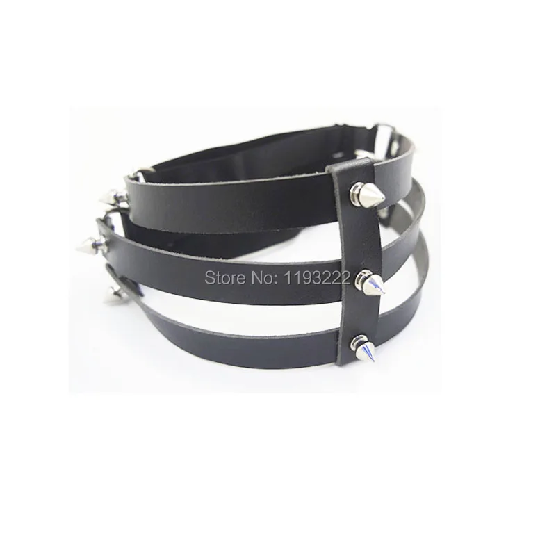 

Кожаные подвязки ручной работы в стиле панк, готика, Харадзюку, ремни подтяжки