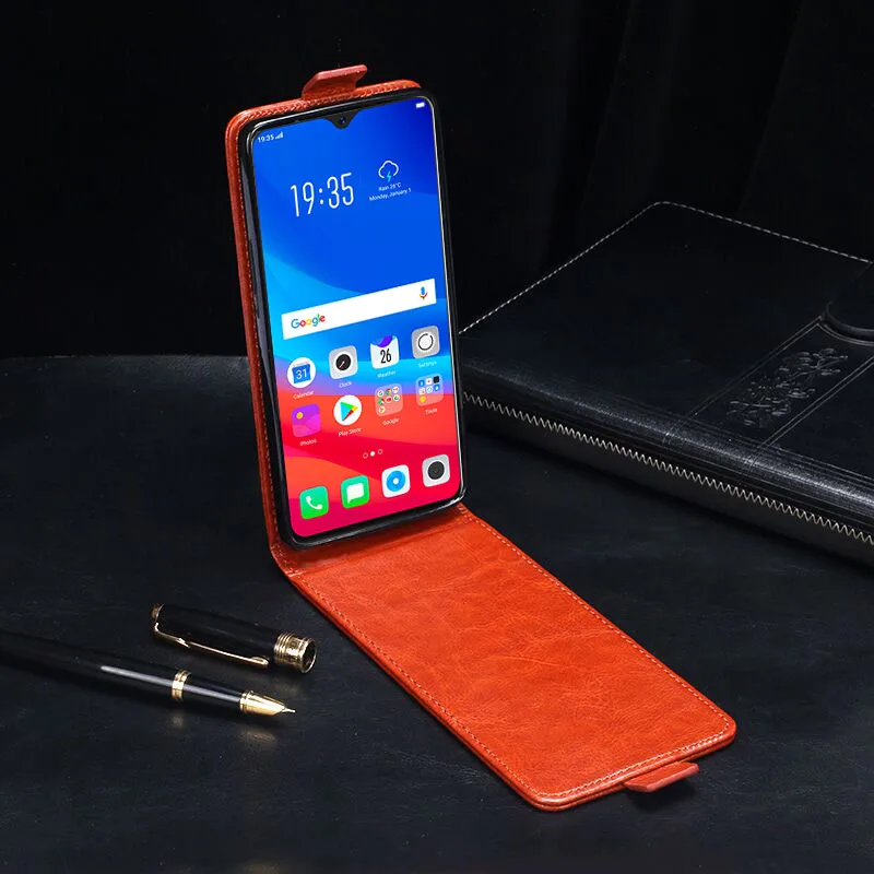 Чехол IDEWEI для OPPO F9 роскошный кожаный чехол книжка Pro защитный телефона 6 3