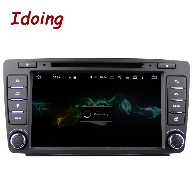 Idoing 4GB + 64G Руль 2Din Android для Skoda Octavia 2 2009 2015 автомобильный DVD мультимедийный плеер