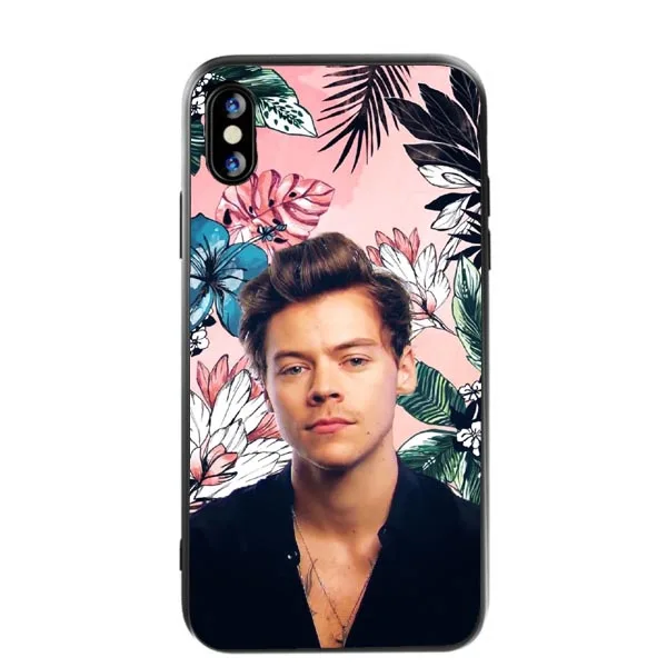 Чехол для iPhone X XS MAX XR чехол 5 5S SE 6 6splus 7 8 Plus с надписью Harry Styles Live|Чехлы-книжки| |