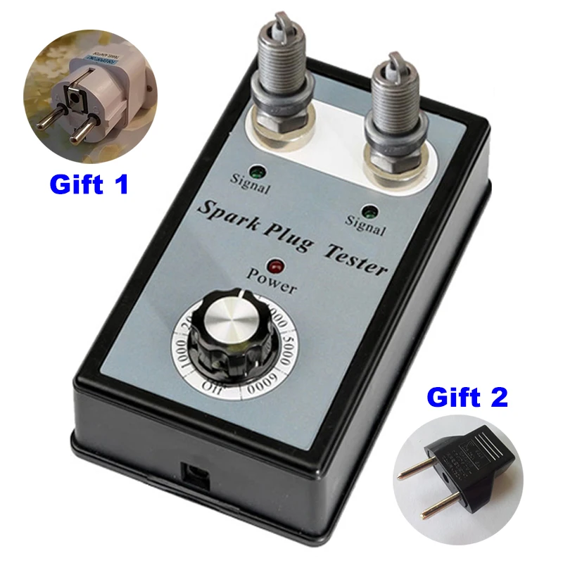 Автомобильный тестер свечей зажигания с регулируемым двойным отверстием
