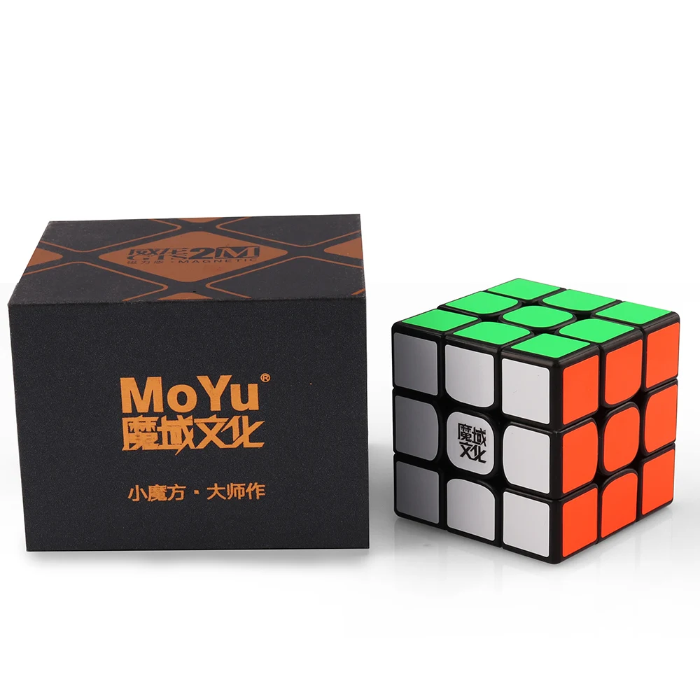 

D-FantiX Moyu Weilong GTS V2 M Magnetic Speed Cube 3x3 Stickerless, Weilong GTS2 M Magic Cube Puzzle