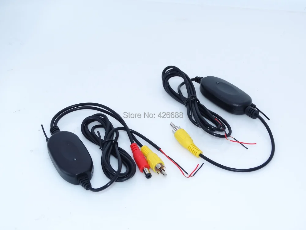 Бесплатная доставка комплект беспроводной автомобильной камеры заднего вида 2 4G