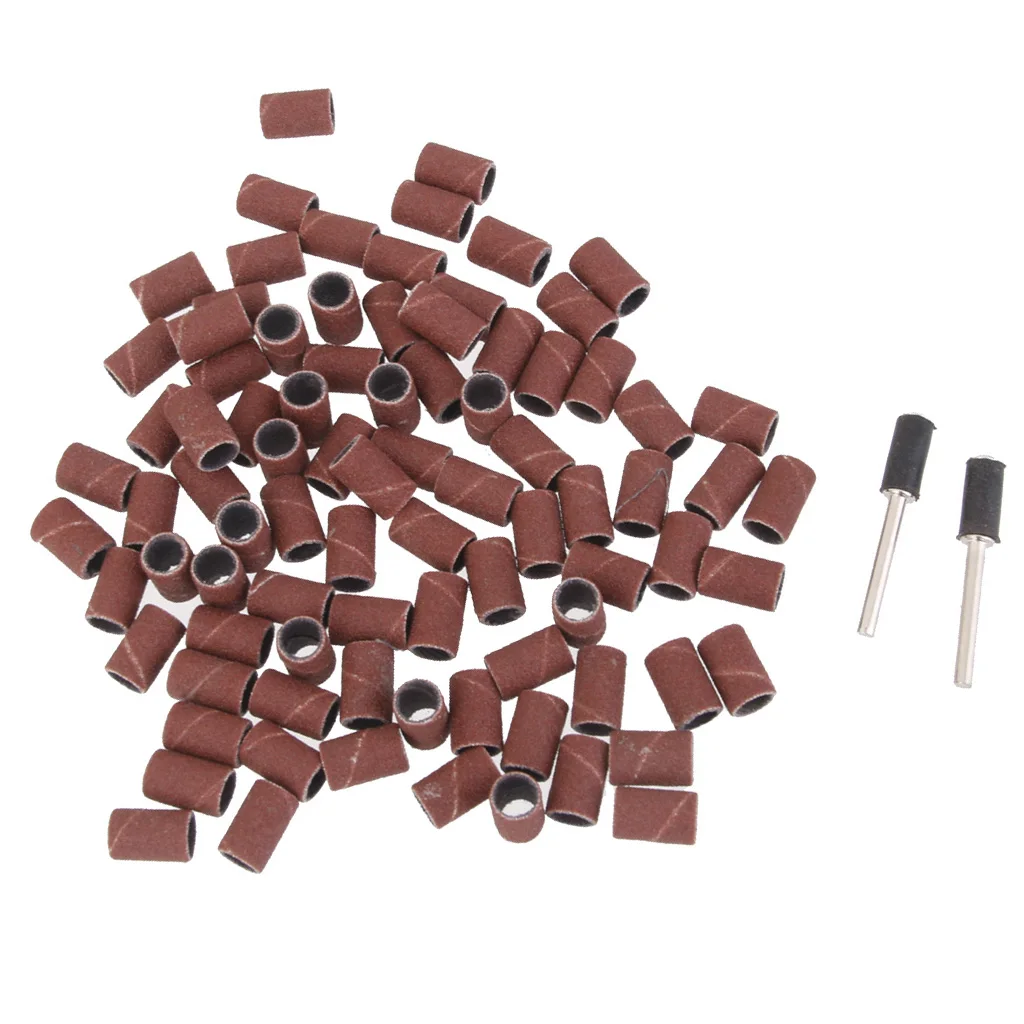 100 вращающихся инструментов 1/2 дюйма шлифовальный барабан рукав полосы оправы