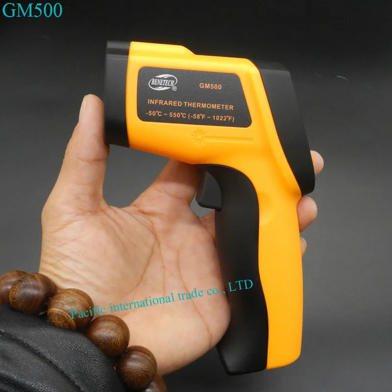 GM500 цифровой лазерный инфракрасный термометр 50 ~ 500C( 58 1022F) температурная пирометр