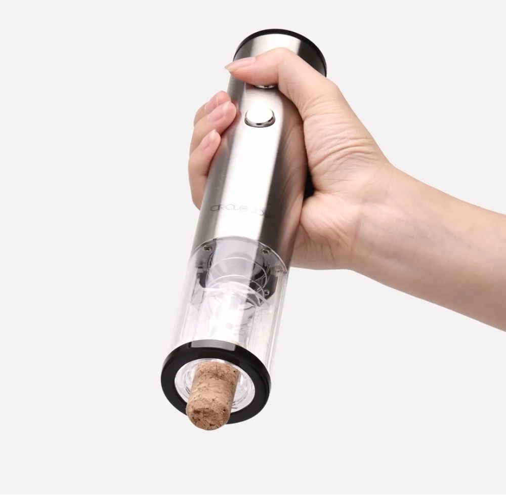 XIAOMI mijia CIRCLE JOY круглый из нержавеющей стали Электрический открывалка для вина