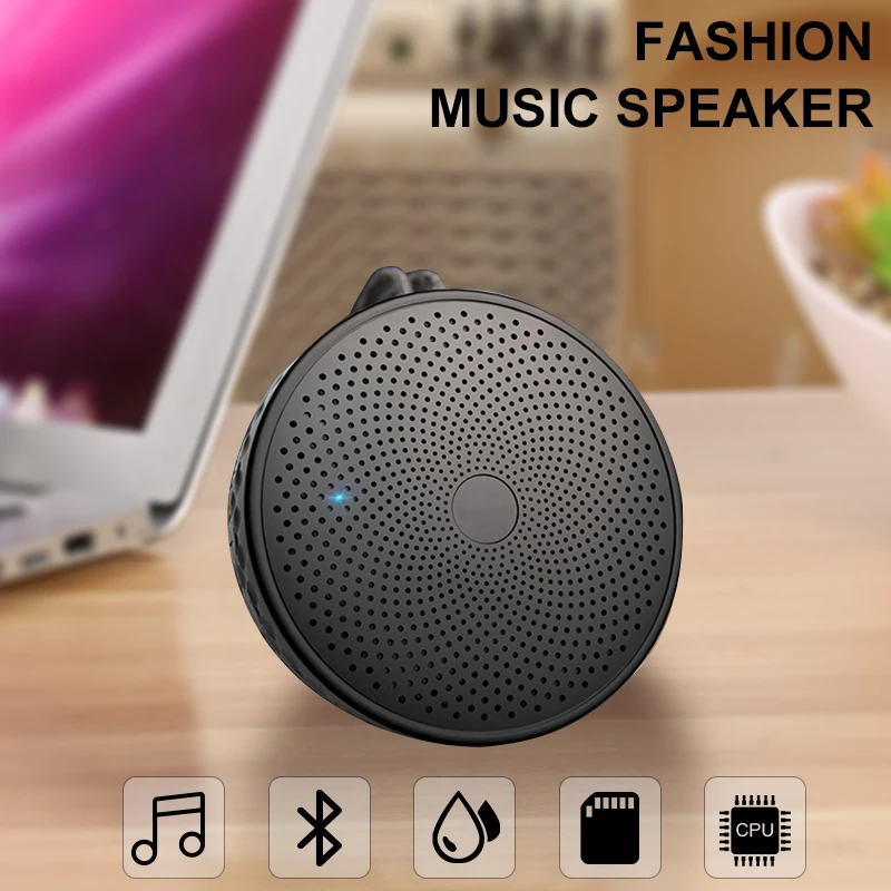 VTIN Портативный беспроводной Bluetooth динамик IPX5 Водонепроницаемый встроенный