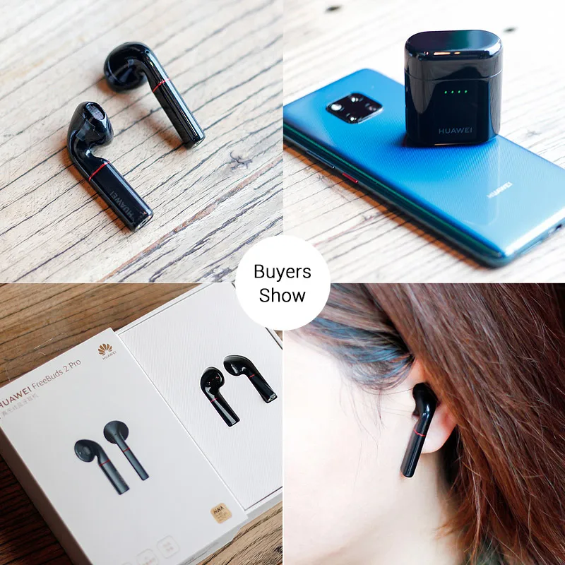 HUAWEI FreeBuds 2 Pro Bluetooth 5,0 беспроводной наушники с микрофоном Музыка Touch водостойкая гарнитура Handfree динамический