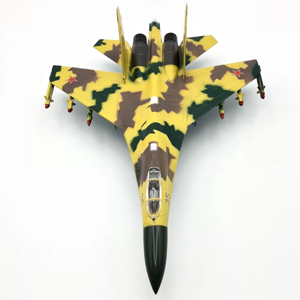 1:72 Масштаб Модель самолета SU 35 реактивный истребитель модель| |