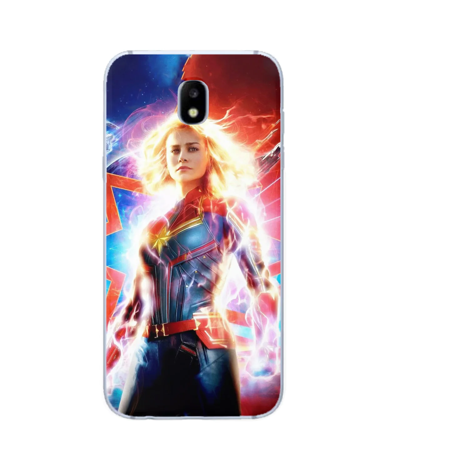 Чехол для телефона Samsung galaxy J3 J5 J7 J8 J6 J4 Plus 2017 2018 Funda Coque Luxury Captain Marvel DC Joker Shazam Deadpool Etui |