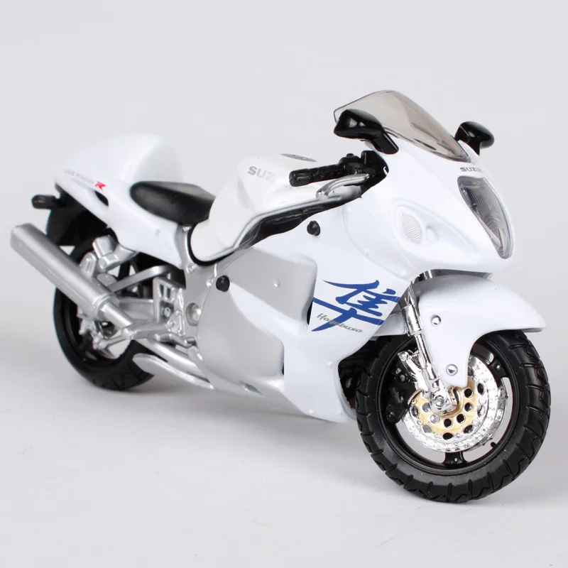 Белый литой диск для мотоцикла Maisto 1:18 GSX 1300R Suzuki 12X4.5X6.2 мотоциклетная модель 347| |
