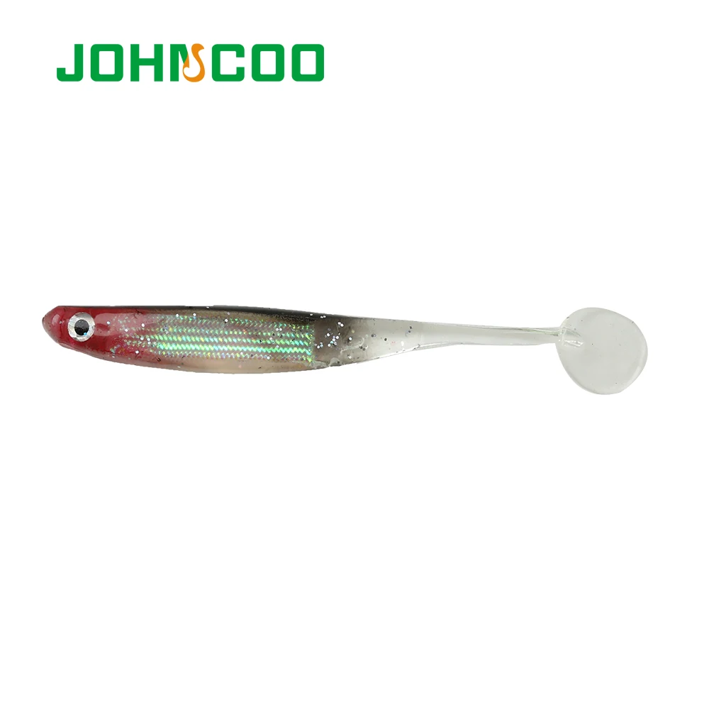 JOHNCOO приманка для рыбалки, Мягкая приманка, 6 шт., 11 см, 4,7 г, плавающая приманка, рыболовные черви, силиконовые приманки, Воблер для рыбы, резиновая приманка для окуня