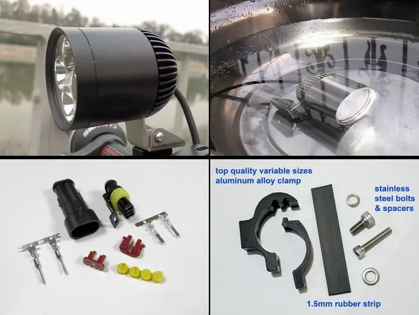 

LDDCZENGHUITEC 4 * U2 30 Вт 3600 люмен Водонепроницаемый Мотоцикл hid ксеноновая фара мотоцикла