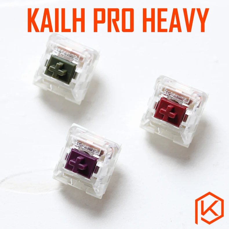 Переключатель NovelKeys x Kailh Pro Heavys pro RGB SMD фиолетовая светильник Ая бирюзовая Аква