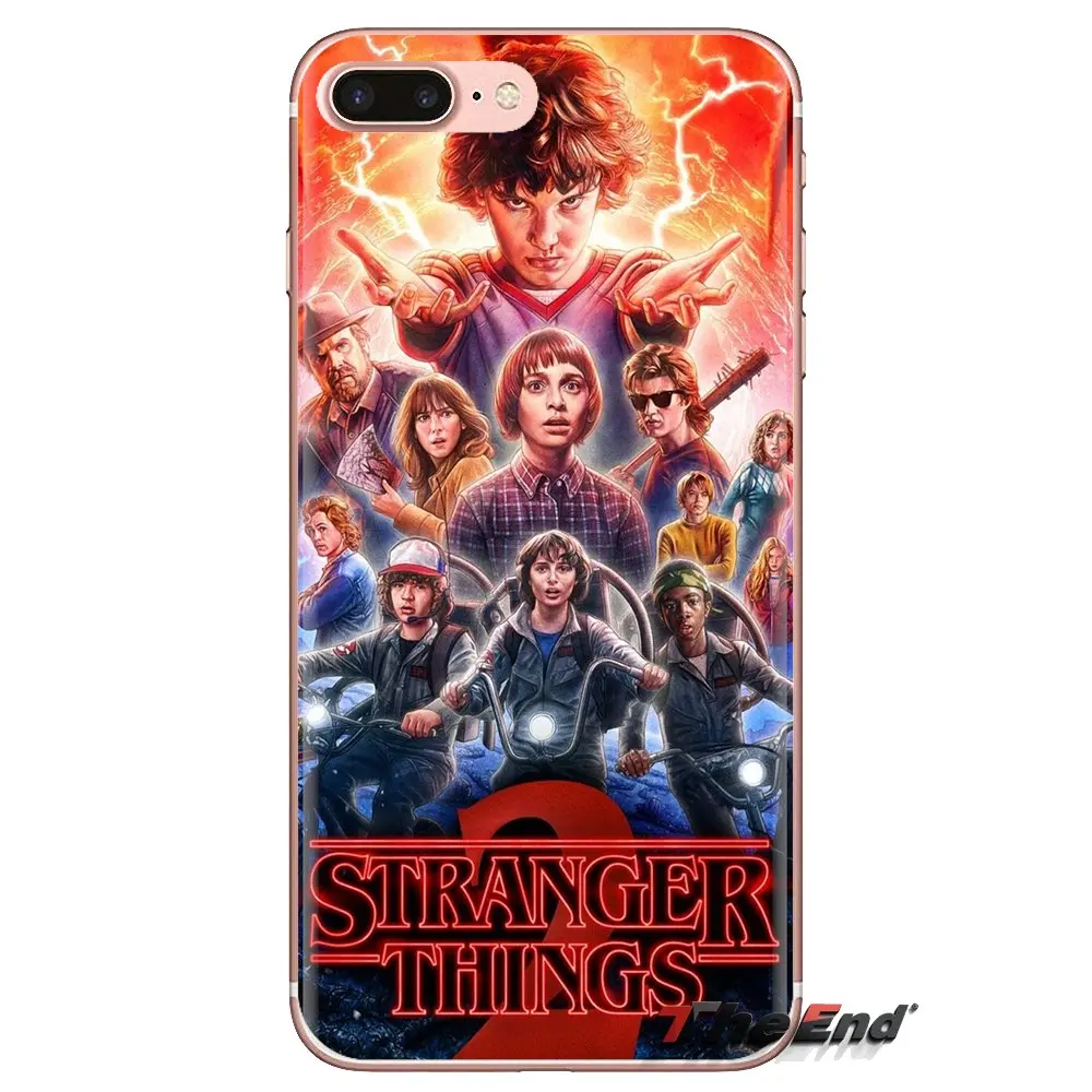 stranger things For Samsung Galaxy A3 A5 A7 A9 A8 Star A6 Plus 2018 2015 2016 2017 Transparent Soft Shell Covers |