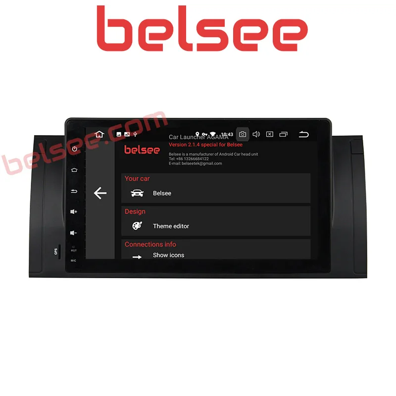 Belsee для BMW E39 X5 E53 M5 Android 9 0 Восьмиядерный автомобильный радиоприемник 4 Гб стерео