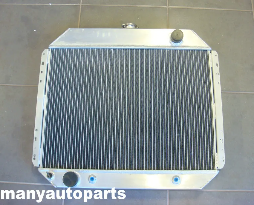 3 ROW Aluminum Radiator FOR Ford F100 F250 F350 V8 1967-1981 1968 1970 | Автомобили и мотоциклы