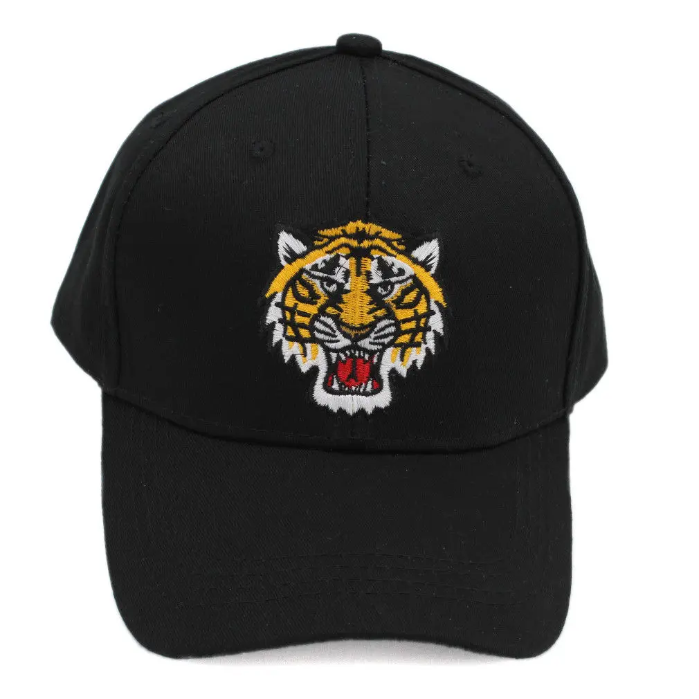 Mistdawn Для мужчин женщин голова тигра вышивка Бейсбол шапки Snapback Шапки папа шляпа
