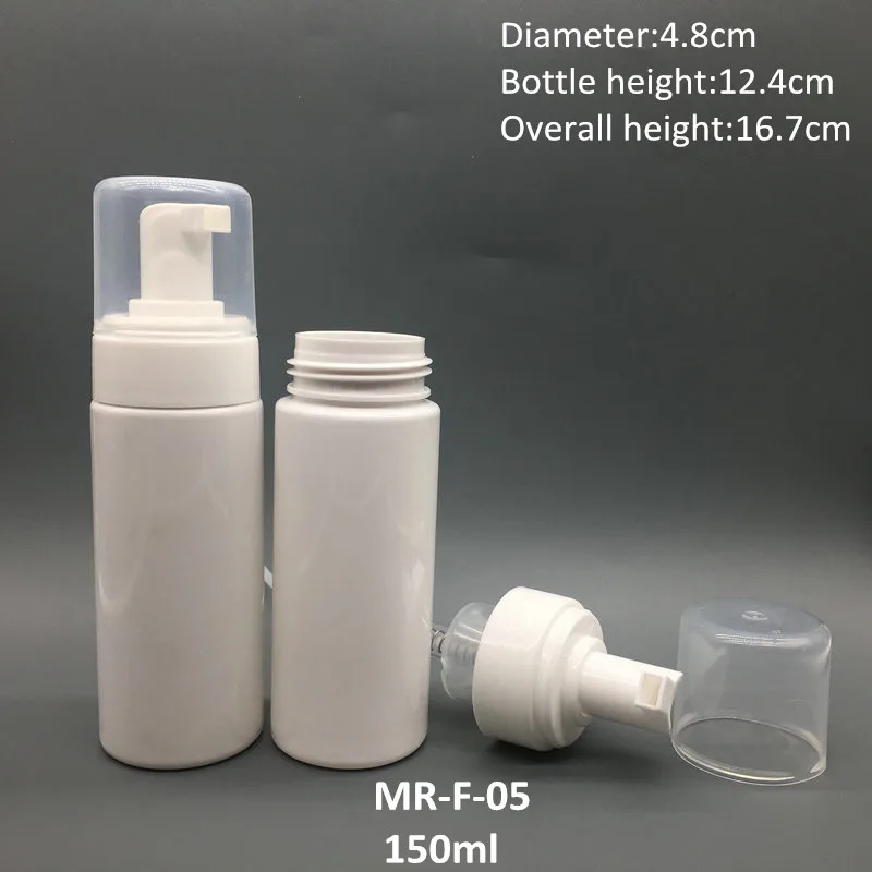 10+ 2 комплекта высокого качества 150 ml пустая pet пластиковый вспенивающий насос бутылки, 150 мл пластиковый диспенсер косметический безвоздушный бутыль с насосом для пены