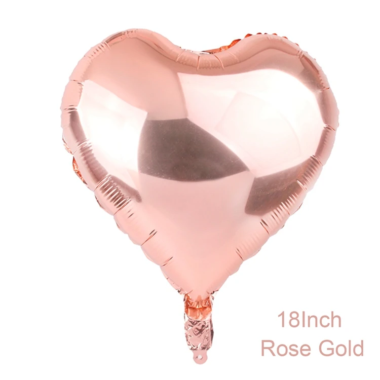 rose gold heart QIFU, деревенские романтические украшения для свадьбы, Свадебный Цветочный декор, искусственный цветок для свадебного стола, вечерние аксессуары для декора - Цвет: rose gold heart