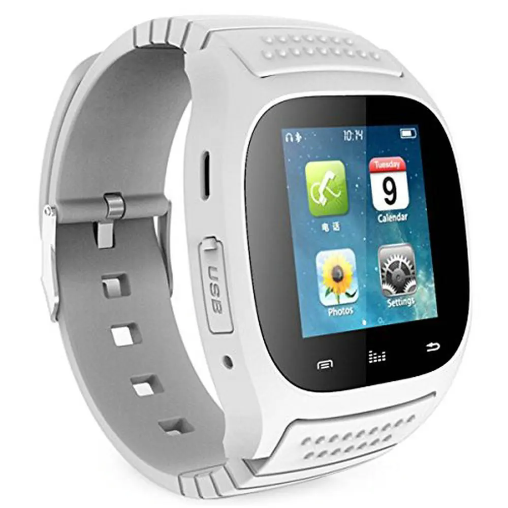 SmartWatch Bluetooth Smart часы M26 с светодиодный Дисплей/циферблат/Будильник/шагомер для