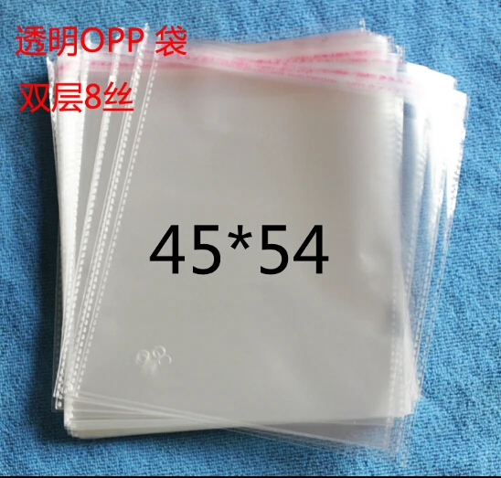 

Clear Resealable Cellophane/BOPP/Poly Bags 45*54cm Transparent Opp cosmetic Bag Packing Plastic Bags Self Adhesive Seal 45*54 cm