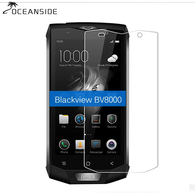 2 шт защитный чехол для Blackview BV8000 Pro, закаленное стекло 2.5D 9 H, Защитная пленка для экрана на BV 8000 Pro 4G pelicula de vidro