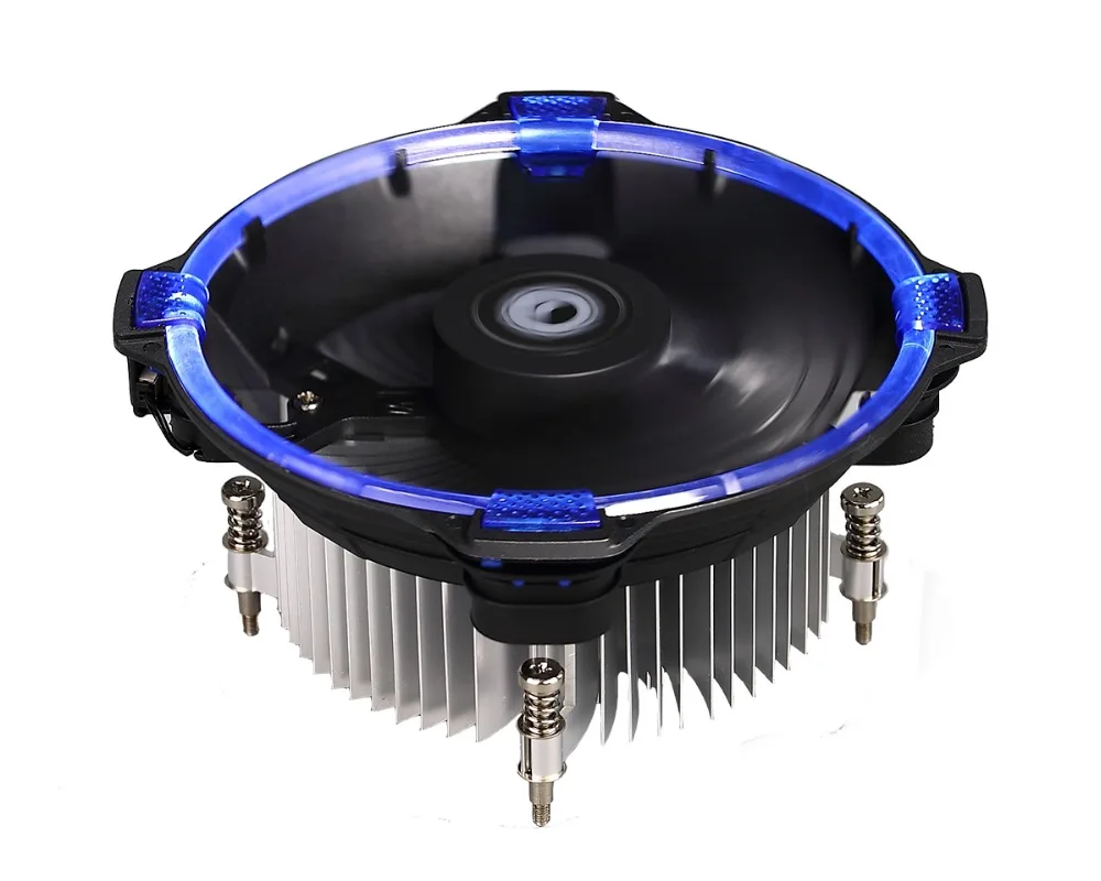 ID-COOLING DK-03 120 мм вентилятор PC Intel процессор охлаждения кулер радиатор светодиодный вентилятор LGA1150 1155 1151 1156