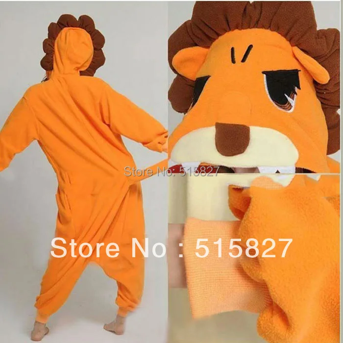 Горячая JP Аниме животных пижамы Лев косплэй костюм для женщин оптовая продажа
