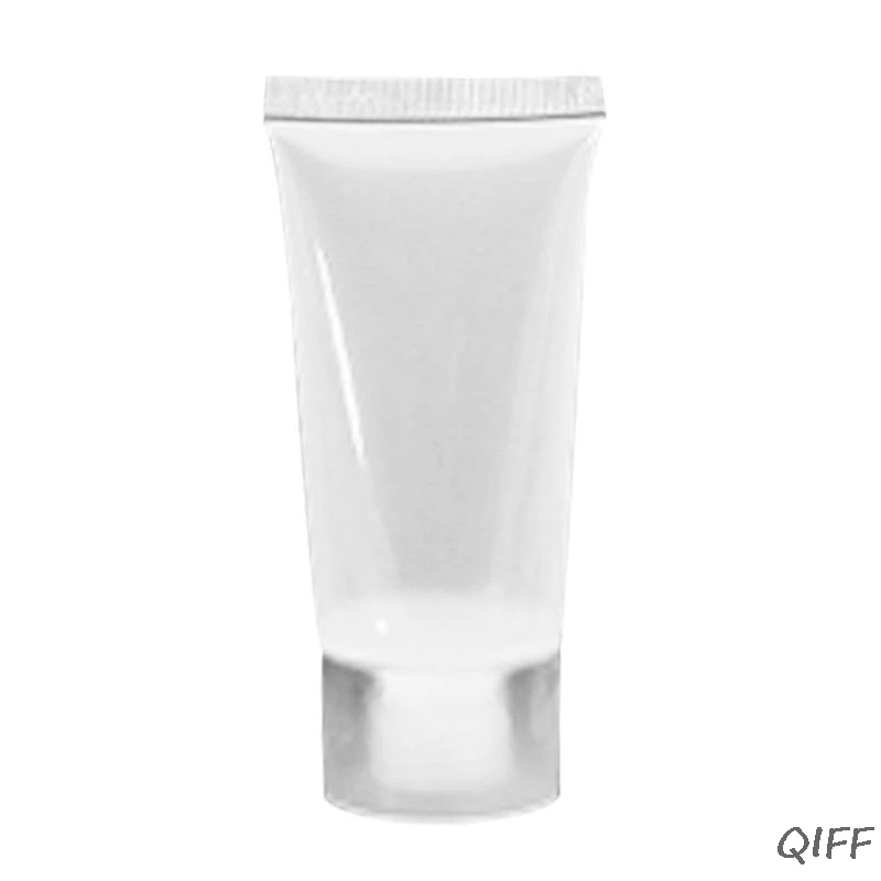 Screw Cap20ml 5/10/20/30/50/100 мл дорожные Портативный пустая трубка прозрачная, контейнер для косметики крема пластиковый флакон для лосьона с откидной крышкой/винт Ca - Цвет: Screw Cap20ml