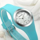 Лидер продаж, женские кварцевые часы, Креативный новый Желейный подарок, наручные часы, силиконовый ремешок, спортивный цифровой циферблат, Relogio Feminino минималистичный