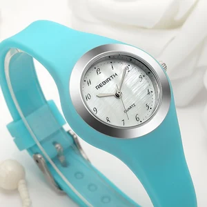 Лидер продаж, женские кварцевые часы, Креативный новый Желейный подарок, наручные часы, силиконовый ремешок, спортивный цифровой циферблат, Relogio Feminino минималистичный