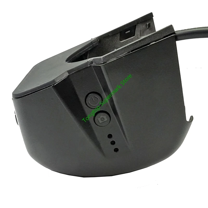 Single len-BK Двойной Объектив WIFi Автомобильный регистратор DVR видеорегистратор, видео Регистраторы 1080P 96655 IMX323 для автомобилей Audi A1 A3 A4 A5 A6 Q3 Q5 Q7 перед 2012 - Название цвета: Single len-BK