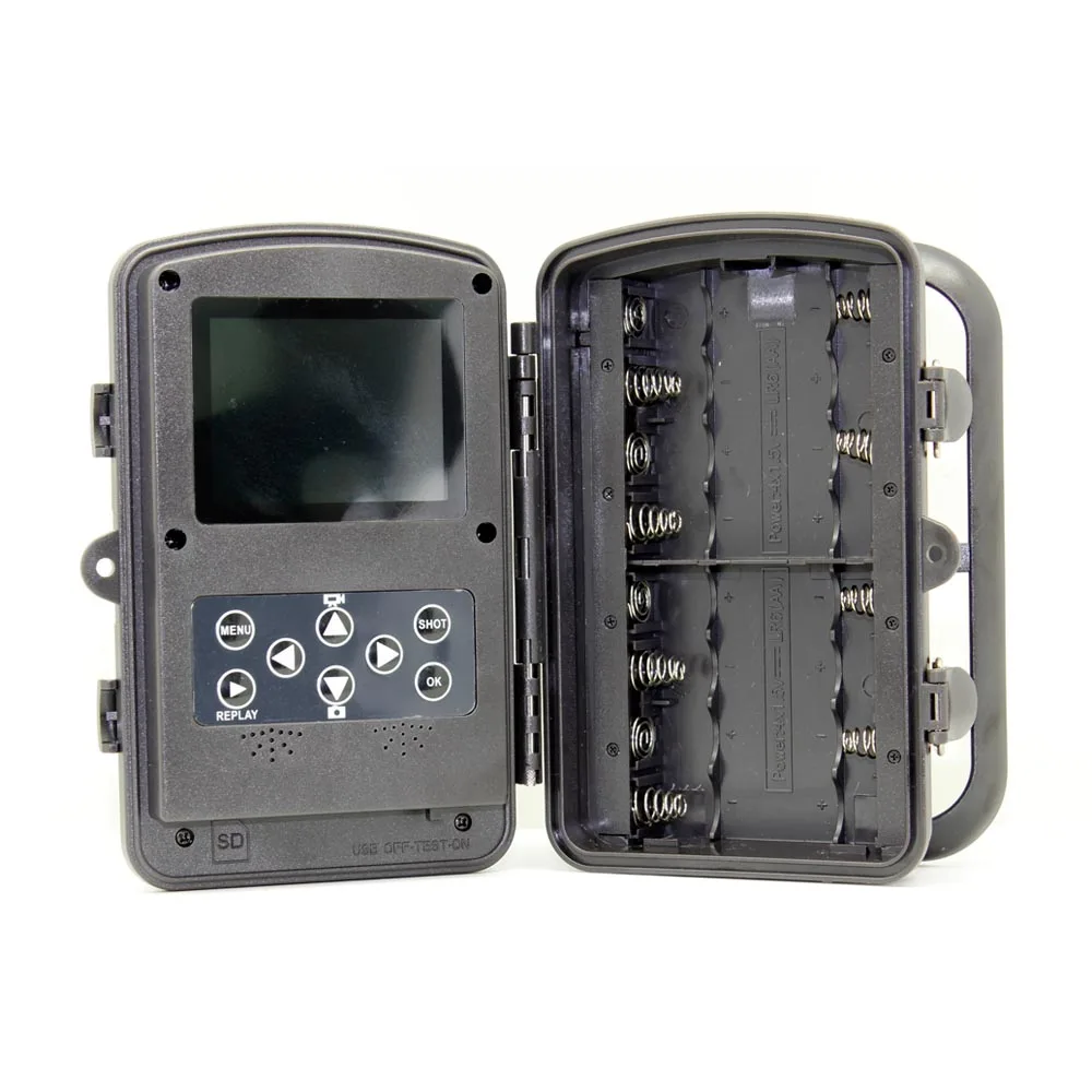 12MP 1080P HD Game Trail Hunting Camera IP66 Waterproof Infrared Night Vision 24pcs 940nm Black IR LEDs Scouting Hunter Cam |