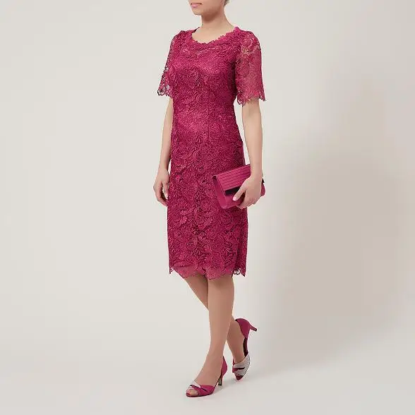 Vestidos de festa longo платье с короткими рукавами вечерние robe soiree кружевное вечернее