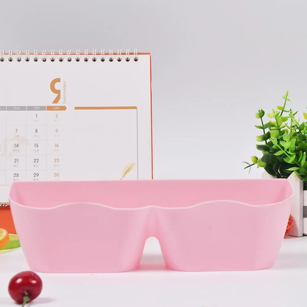Pink AsyPets трехмерное супер клей подвешивание обуви Полка волна стиль Наклейка на стену обуви стойки - Цвет: Pink