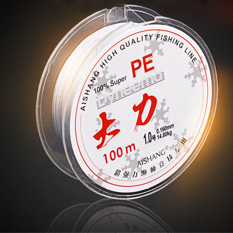 PE Braided Super Strong 100M 4 плетенка для рыбалки Strand Weaves Fishing Line fishing line ружье подводной