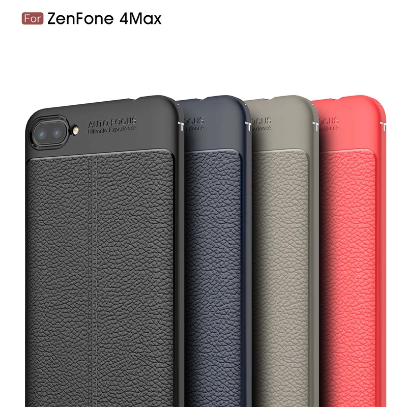 Чехол с зернистой текстурой силиконовый чехол для Asus Zenfone 4 Max ZC520KL (5 2 дюймов)