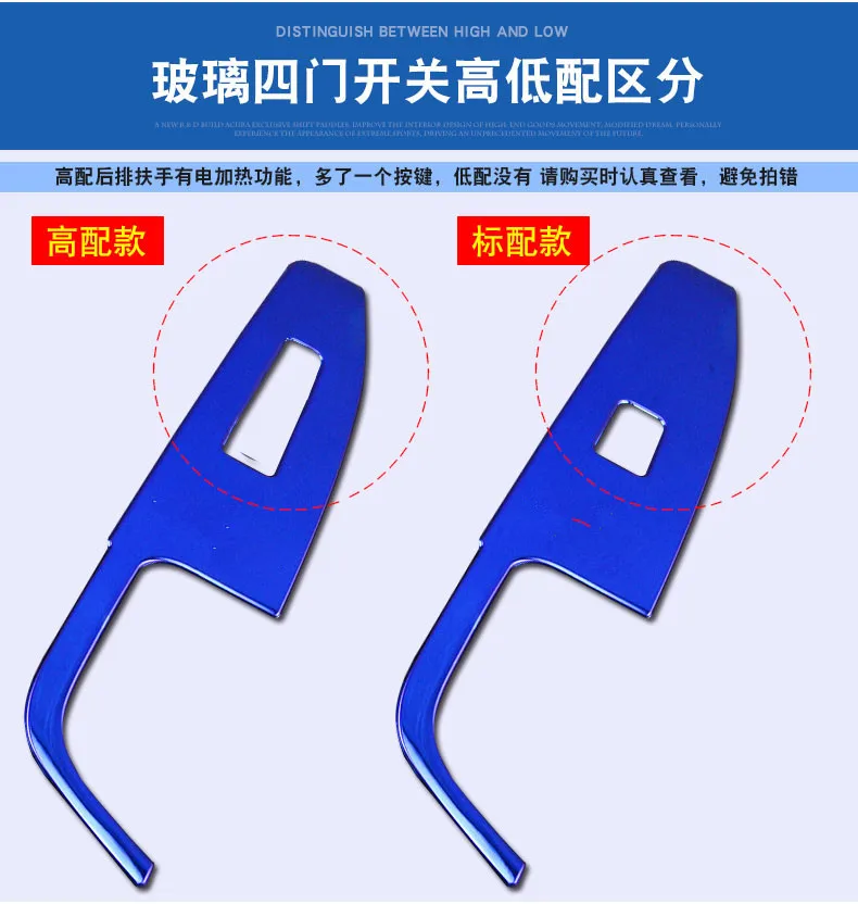 Черная синяя серебристая ручка для межкомнатной двери из нержавеющей стали