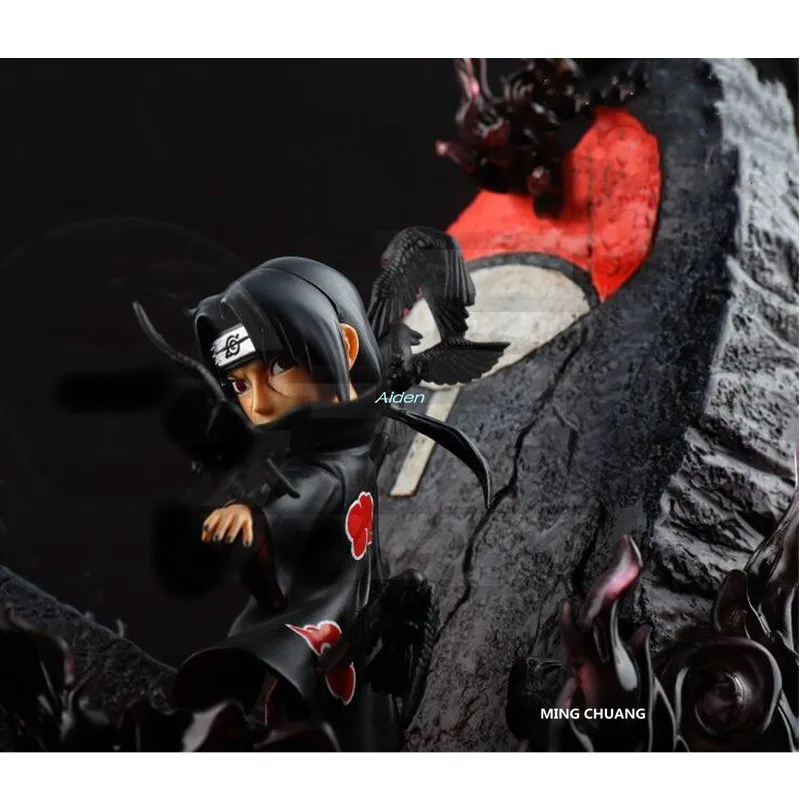 7 &quotНаруто статуя Акацуки бюст Учиха Итачи полная длина портрет Саске ГК фигурку